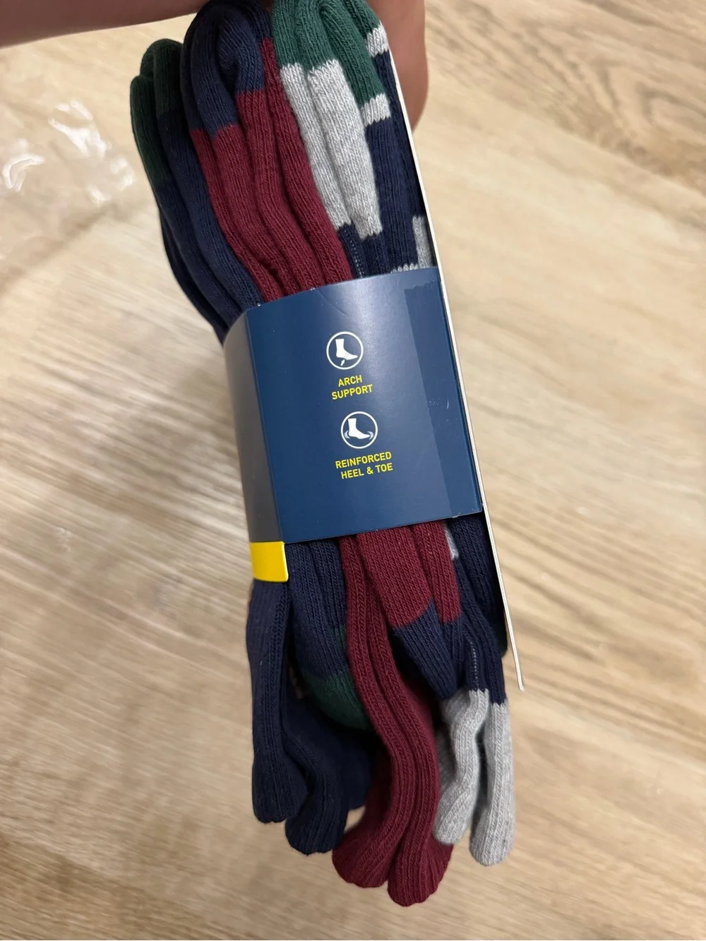 Polo by Ralph Lauren Crew Sock Pack - Navy, Gray, Green, Maroon